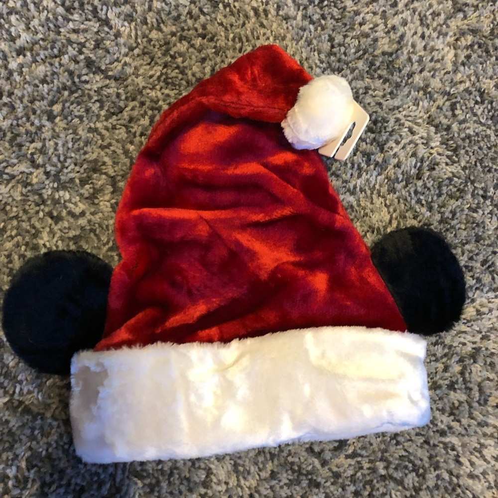 Disney Parks Mickey Santa Hat